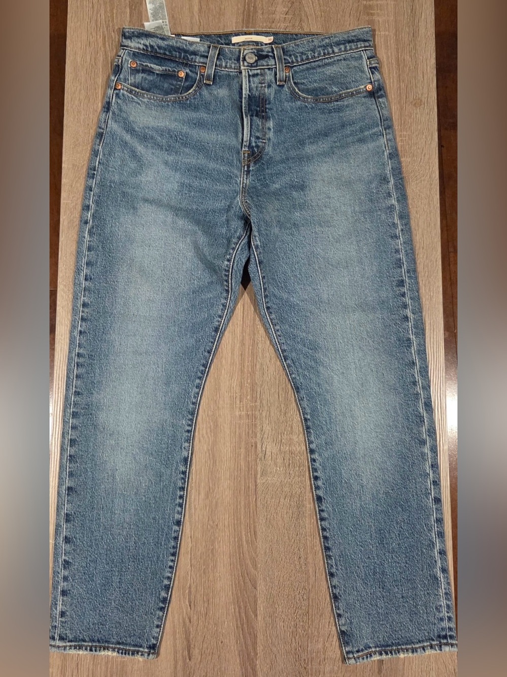 Levi's Premium Wedgie Straight Jeans High Rise (Size 30)